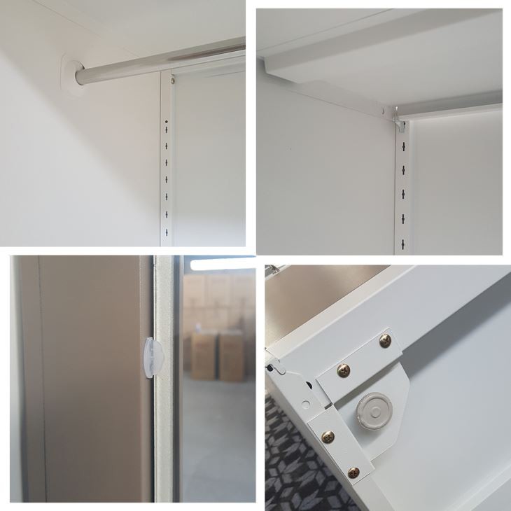 Steel Cupboard With Glass Door